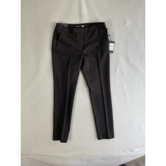 Tommy Hilfiger Size 2 Princeton Slim Ankle Pants Black NEW NWT - Picture 9 of 12